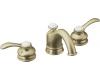 Kohler Fairfax K-12265-4-BV Brushed Bronze 8-16" Widespread Bath Faucet with Lever Handles