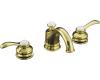 Kohler Fairfax K-12265-4-PB Polished Brass 8-16" Widespread Bath Faucet with Lever Handles
