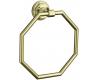 Kohler Pinstripe K-13112-AF French Gold Towel Ring