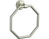 Kohler Pinstripe K-13112-SN Polsihed Nickel Towel Ring