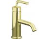 Kohler Purist K-14402-4A-AF French Gold Single Control Bath Faucet with Straight Lever Handle