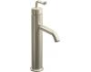 Kohler Purist K-14404-4-BN Brushed Nickel Single Control Bath Faucet with Sculpted Lever Handle