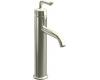 Kohler Purist K-14404-4-SN Polished Nickel Single Control Bath Faucet with Sculpted Lever Handle