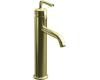 Kohler Purist K-14404-4A-AF French Gold Single Control Bath Faucet with Straight Lever Handle