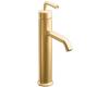 Kohler Purist K-14404-4A-BV Brushed Bronze Single Control Bath Faucet with Straight Lever Handle