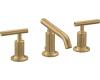 Kohler Purist K-14410-4-BV Brushed Bronze 8-16" Widespread Bath Faucet with Lever Handles