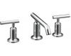 Kohler Purist K-14410-4-CP Polished Chrome 8-16" Widespread Bath Faucet with Lever Handles