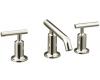 Kohler Purist K-14410-4-SN Polished Nickel 8-16" Widespread Bath Faucet with Lever Handles