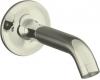 Kohler Purist K-14426-SN Polished Nickel Wall Mount Non-Diverter Bath Spout