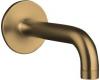 Kohler Purist K-14427-BV Brushed Bronze Wall Mount Non-Diverter Bath Spout