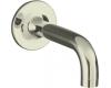 Kohler Purist K-14427-SN Polished Nickel Wall Mount Non-Diverter Bath Spout