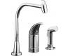 Kohler Coralais K-15178-P-CP Polished Chrome Kitchen Faucet with Sidespray