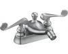 Kohler Revival K-16131-4-G Brushed Chrome Bidet Faucet with Scroll Lever Handles