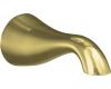 Kohler Revival K-16135-PB Polished Brass Wall Mount Non-Diverter Bath Spout