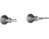 Kohler Revival K-16217-4-G Brushed Chrome Scroll Lever Handles