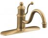 Kohler K-170-BV Antique Vibrant Brushed Bronze Lever-Handle Faucet