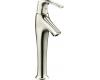Kohler Symbol K-19774-4-SN Polsihed Nickel Single Hole Tall Bath Faucet with Touch Activated Drain