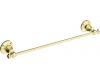 Kohler Antique K-205-PB Polished Brass 18" Towel Bar