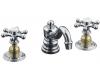 Kohler Antique K-223-3D-PB Polished Brass 8-16" Widespread Six-Prong Handle Bath Faucet