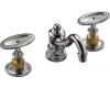 Kohler Antique K-280-9B-BV Brushed Bronze 8-16" Widespread Oval Handle Bath Faucet