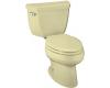 Kohler Wellworth K-3422-Y2 Sunlight Elongated Toilet with Left-Hand Trip Lever