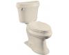Kohler Leighton K-3486-55 Innocent Blush Comfort Height Toilet with Concealed Trapway