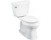 Kohler Cimarron K-3496-HE-0 White Comfort Height Elongated Toilet with Echosmart Technology