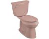 Kohler Cimarron K-3496-HE-45 Wild Rose Comfort Height Elongated Toilet with Echosmart Technology