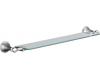 Kohler Finial Traditional K-365-CP Polished Chrome 18" Glass Shelf