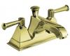 Kohler Memoirs Stately K-452-4S-AF French Gold 4" Centerset Bath Faucet with Stately Lever Handles