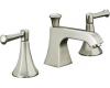 Kohler Memoirs Classic K-454-4C-BN Brushed Nickel 8-16" Widespread Bath Faucet with Lever Handles