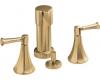 Kohler Memoirs Classic K-470-4C-BV Brushed Bronze Bidet Faucet with Lever Handles