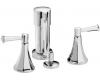 Kohler Memoirs Classic K-470-4C-CP Polished Chrome Bidet Faucet with Lever Handles