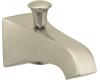 Kohler Memoirs Stately K-496-BN Brushed Nickel Wall Mount Non-Diverter Bath Spout