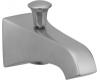 Kohler Memoirs Stately K-496-G Brushed Chrome Wall Mount Non-Diverter Bath Spout