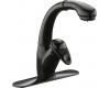 Kohler Avatar K-6350-7 Black Black Pull-Out Kitchen Faucet