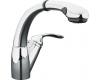 Kohler Avatar K-6352-CP Polished Chrome Pull-Out Kitchen Faucet