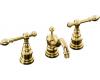 Kohler IV Georges Brass K-6811-4-PB Polished Brass 8-16" Widespread Lever Handle Bath Faucet with Pop-Up