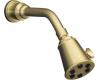 Kohler IV Georges Brass K-6812-BV Brushed Bronze Showerhead, Arm and Flange