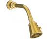 Kohler IV Georges Brass K-6812-PB Polished Brass Showerhead, Arm and Flange