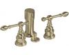 Kohler IV Georges Brass K-6814-4-BV Brushed Bronze Bidet Faucet with Lever Handles & Pop-Up