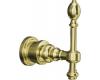 Kohler IV Georges Brass K-6821-PB Polished Brass Robe Hook