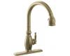 Kohler K-690-BV Vinnata Vibrant Brushed Bronze Pullout Faucet