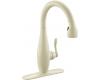 Kohler K-692-47 Clairette Almond Nickel Pullout Faucet