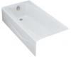 Kohler Villager K-715-0 White Bath Tub with Left-Hand Drain