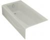 Kohler Villager K-715-95 Ice Grey Bath Tub with Left-Hand Drain