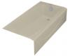 Kohler Villager K-716-G9 Sandbar Bath Tub with Right-Hand Drain