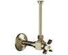 Kohler K-7637-AF Vibrant French Gold Angle Supply Valve with Stop 