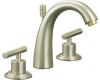 Kohler Taboret K-8215-4-B5 Brushed Chrome/Polished Chrome 8-16" Widespread Bath Faucet with Lever Handles