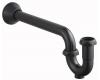 Kohler Cast Brass K-9018-KB Black Iron 1 1/4" P-Trap